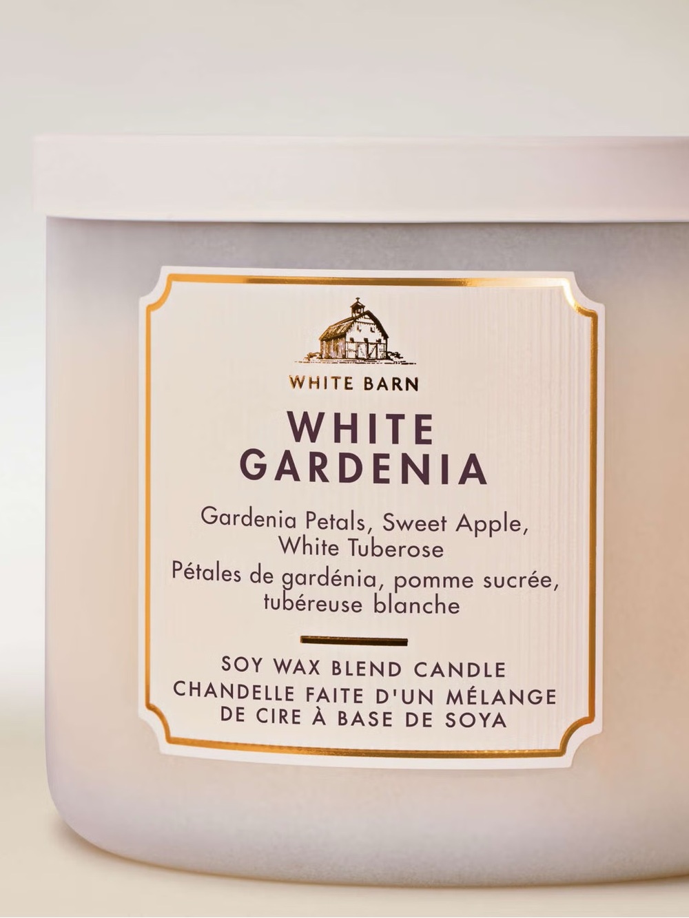 🕯BATH & BODY WORKS 🕯WHITE GARDENIA 3-WICK CANDLE 🕯